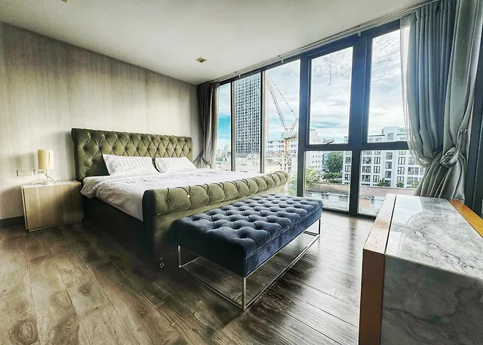 アパート W8 Condo, Luxe 2 Bedroom Private Floor, Hip Area, 5 Mins From Thonglo Bts Station
